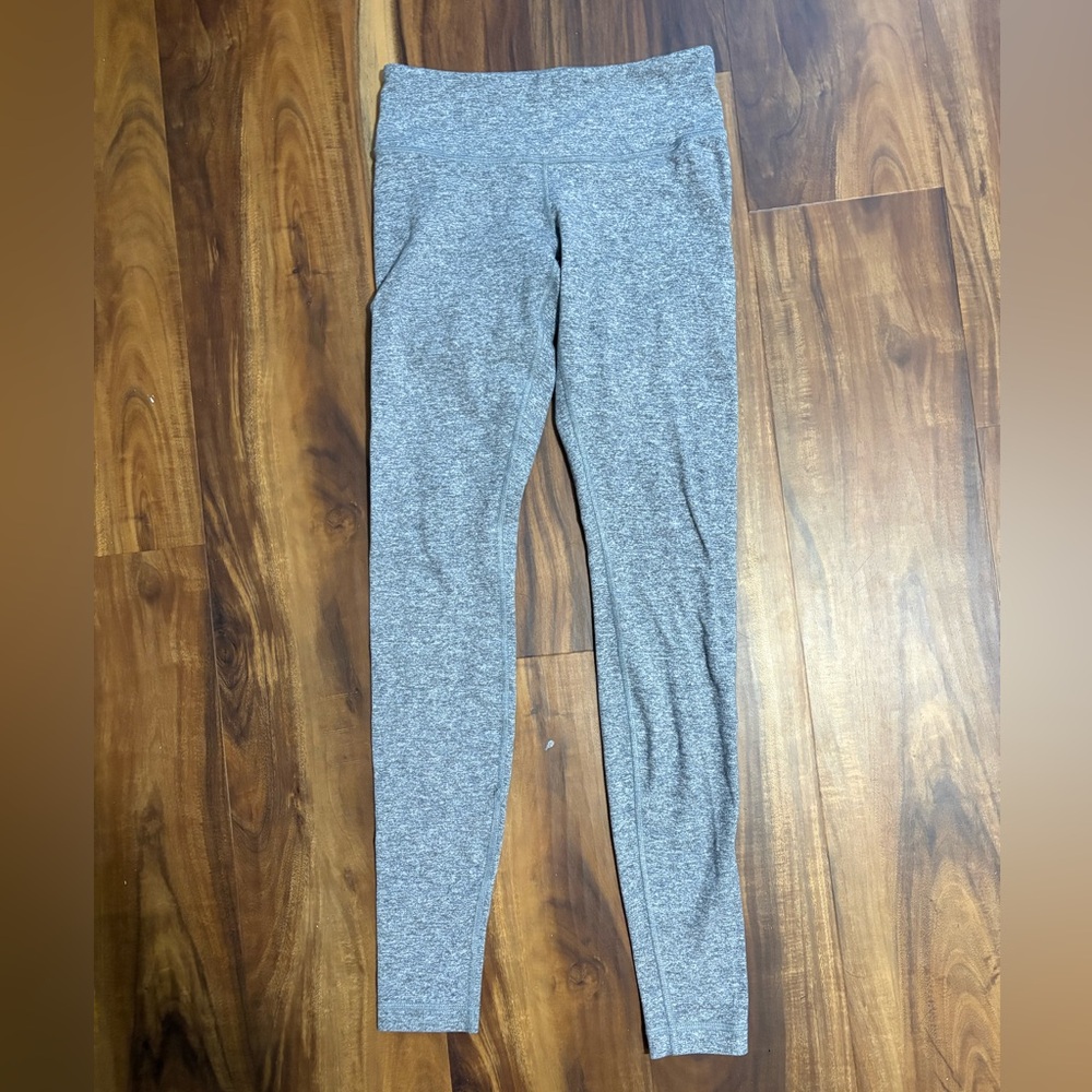 Lululemon Grey Wunder Under Leggings